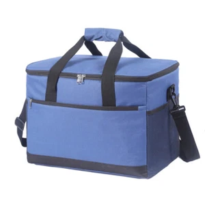 30L Leak-Proof Cooler Bag w/ Straps & Pockets Insulated for Camping, Travel - Picture 1 of 15