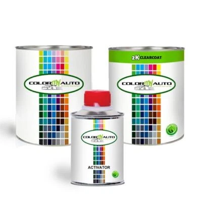 Pintura en aerosol amarilla 685H lista y capa transparente 2K para Saturn Foto 1 de 3