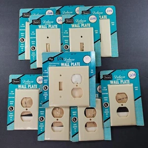 Lote de 10 Platos de Pared Baquelita De Colección De Lujo Almendra Sears Roebuck - Imagen 1 de 9