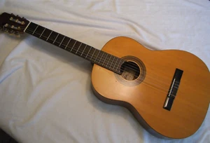๐ ARIA AK 100 6-STRING 19-FRETS ACOUSTIC GUITAR SPRUCE & MAHOGANY 3PT8 - Picture 1 of 11