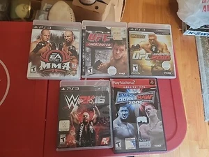 WWE Smackdown vs Raw PS2 Ps3 MMA UFC 2009 Undisputed 2010 UFC Undisputed - Picture 1 of 3