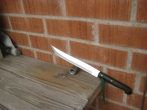 1950s Vintage 7 1/2" Blade EKCO *** Fine Thin Vanadium Slicing Carving Knife USA - Picture 1 of 8