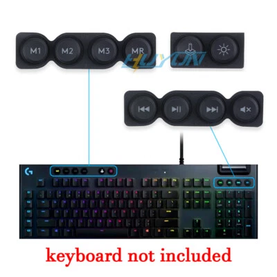 Multimedia Keycaps for Logitech G915 G913 G815 G813 TKL Mechinical Keyboard - Image 1 of 4