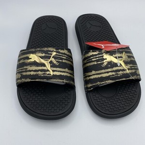 chanclas puma negras