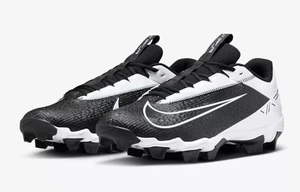 Nike Vapor Edge Shark 2 Football Cleats DH5088-001 Black White Size 14 - Picture 1 of 8