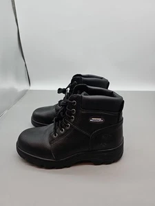 Bota de trabajo para mujer Skechers Workshire Peril punta de acero 76561 negra, 8 - Imagen 1 de 10