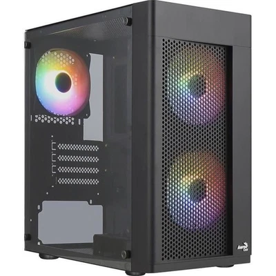 AEROCOOL Hexform G v2 Noir Boitier PC Mini tour Format Micro-ATX - Photo 1/4