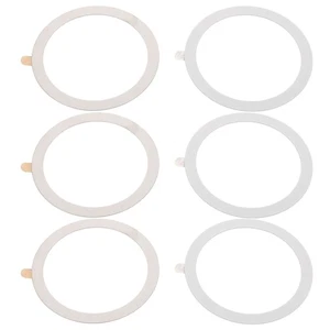  6 Pcs Mobile Phone Connector Adhesive Metal Ring Sticker Lanyard Gasket - Bild 1 von 12