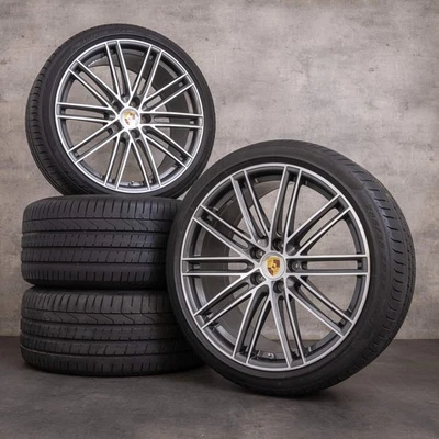 Porsche Cayenne Felgen 22 Zoll 9Y3 Turbo IV Coupé Sommerräder 9Y0601025BR - Bild 1 von 4