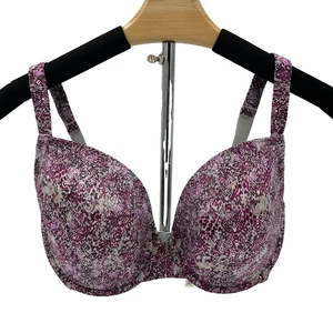 Sujetador Camiseta Le Mystere Safari Estilo 9978 Mujer Estampado Pitón 1543E Talla 32DD/E - Imagen 1 de 4