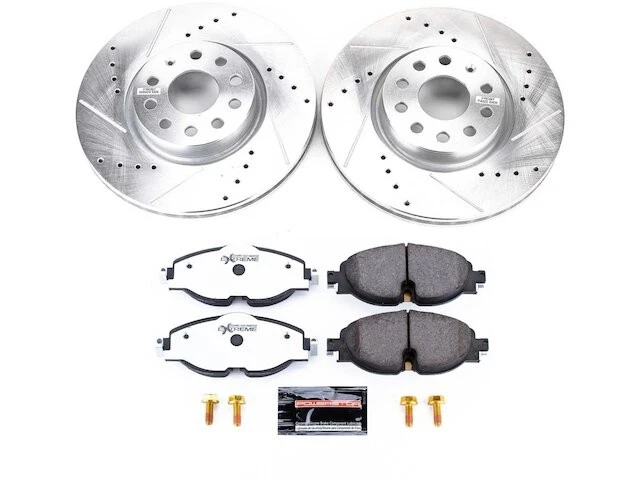 Front Brake Pad and Rotor Kit For 2015-2018 Audi A3 Quattro 2016 2017 NV716HD - Изображение 1 из 1