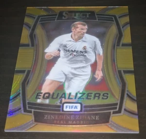 Zinedine Zidane /10 Gold Equalizers Select 2023-24 Fifa Real Madrid - Picture 1 of 2