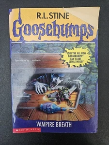 Goosebumps #49 Vampire Breath R.L. Stine 1st Print 1st Edition 1996 - Picture 1 of 8