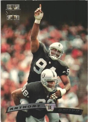 1996 Stadium Club #97 Anthony Smith Oakland Raiders Football Card - Image 1 of 2