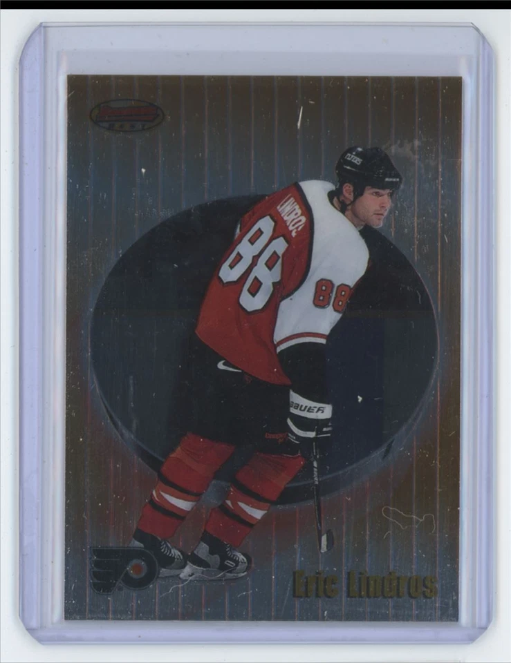 1998-99 Bowman's Best Eric Lindros Hockey Cards #42 - Image 1 of 2