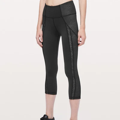 Lululemon Athletica Women's Power Lines Crop Pant 21" Size 10  - Image 1 of 4