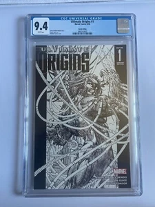 ULTIMATE ORIGINS #1 - WOLVERINE SKETCH COVER - CGC 9.4! MICHAEL TURNER COVER! - Picture 1 of 4