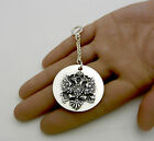New 925 STERLING SILVER key chain with Imperial Double Head Eagle