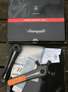 NEW NIB Campagnolo Record Carbon 11 Sp. Compact cranks crankset chainset 175mm - Picture 1 of 9