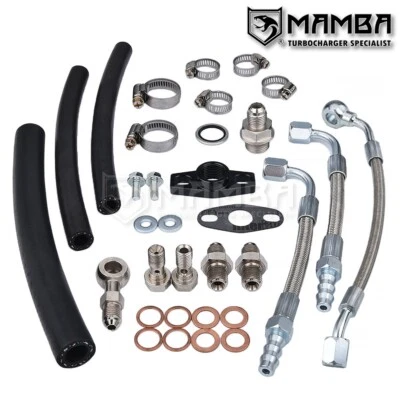 Turbo Oil Water Line For Suzuki Swift/SX4/Vitara K10C 1.0T w/ 1.4L TD02L11 Turbo - Image 1 of 4