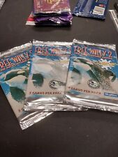 3 Unopened Pack 1995 Skybox Free Willy 2 The Adventure Home Movie Trading Cards
