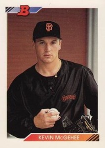 #616 Kevin McGehee - San Francisco Giants - 1992 Bowman Baseball