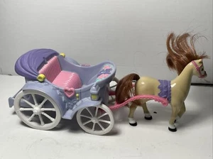 Vintage Mattel 2001 Fisher Price Sweet Streets Pferd & Kutsche (nur) - Bild 1 von 7