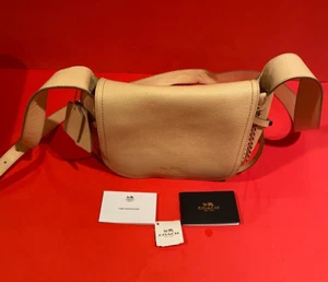 Coach Dakotah Whiplash Leder Umhängetasche, hellapricot #34397 - Bild 1 von 10