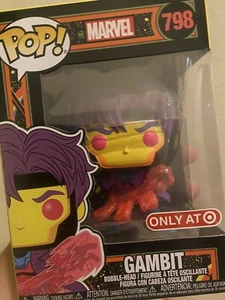 Funko POP! Marvel: X-Men - Gambit (Blacklight) (Target Exclusive) - Bild 1 von 2