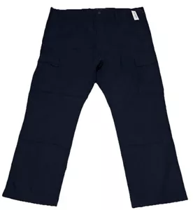 Old Navy Tan Cargo Pants Straight Fit Mens 42x32 Navy Blue New With Tags - Picture 1 of 7