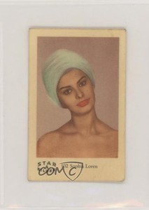 1962 Dutch Gum Star Bilder A Food Issue Sophia Loren #102 0i4g