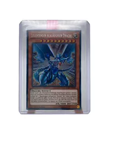 Tarjeta Yugioh Dragón de Ojos Azules Luminoso LCKC-DE008 Secret Rare 1. Edición - Imagen 1 de 7