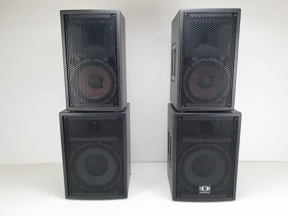 Dynacord LM 10-1 Sub and LM 8-2 full range top - PA Speakerset - Fully working - Image 1 of 4