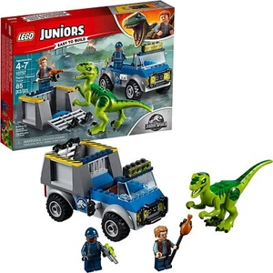 LEGO Juniors Jurassic World 10757 Camión de rescate Raptor Nuevo sellado de fábrica - Imagen 1 de 1