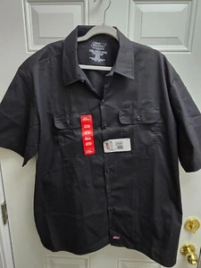 Dickies Men’s Essential Work Shirt NWT Various Sizes, Colors, Short/Long Sleeve - Picture 1 of 9