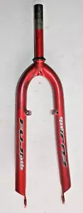 Vintage Fuji MTB Rigid Bike Fork 26" 1" Threaded 158mm 1154g Steel Fast Shipper! - Picture 1 of 11