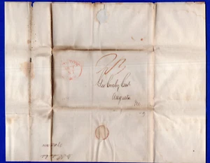 USA, 1835, PREPHILATELIC COVER BOSTON TO ARGENTINA - Picture 1 of 2