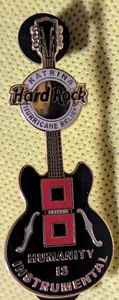 Hard Rock Cafe Pin Katrina Relief Humanity Is Instrumental - Picture 1 of 5