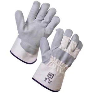 SUPERTOUCH CANADIAN PLUS STRAPAZIERFÄHIGE SICHERHEIT ARBEIT BAUMWOLLE LAGERUNG RIGGER HANDSCHUHE - Bild 1 von 4