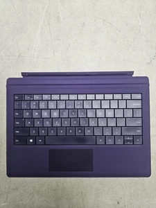 Genuine Microsoft Surface Pro 3 Type Cover Purple Magnetic Keyboard Mo: 1644 - Picture 1 of 8