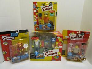 2002 PLAYMATES THE SIMPSONS INTEL-TRONIC RETIREMENT CASTLE W/4 INTERACTION FIGS