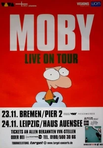 MOBY - 1999 - Plakat - Live In Concert - Play Tour - Poster - A - Picture 1 of 1