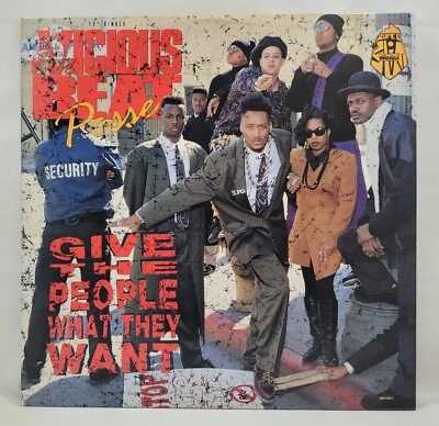 Vicious Beat Posse - Give the People What They Want [1990 Used Vinyl 12" Single] - Image 1 of 4