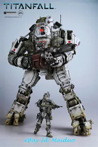 ThreeZero Titanfall Atlas & Modellino pilota da collezione 1/12 originale 50 cm - Foto 1 di 12