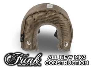 Internal wastegate Turbo Blanket T25 Titanium Fibre Jacket by Funk Motorsport - Afbeelding 1 van 12