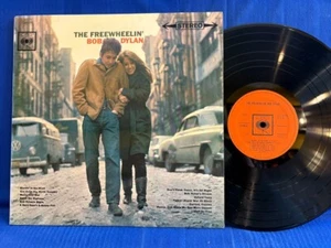 BOB DYLAN FREEWHEELIN FIRST UK LABEL WITH USA MATRIX. ORIGINAL UK/USA LP EXC+ - Picture 1 of 6