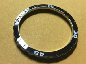60MIN REDUCED DIAMETER POLISHED LUMED BEZEL VOSTOK AMPHIBIAN KOMANDIRSKIE 38PPG - Picture 1 of 11