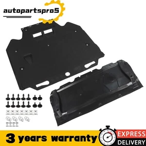 Splash Guards+Clips+Radiator Support Cover For 2011-2018 Audi A6 (4G/C7) A7 (4G) - Picture 1 of 14