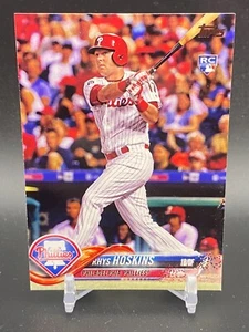 2018 Topps #259 Rhys Hoskins Philadelphia Phillies Rookie - Picture 1 of 2