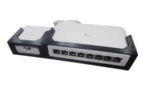 Wall Mount for UniFi Lite 8 PoE Switch Ubiquiti USW-LITE-8-POE 52W - Picture 1 of 10